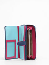 All In One Leder Hexagona Blauw multico 227436-vue-porte