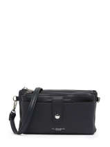 Cross Body Tas Met Kaarthouder Grained Miniprix Blauw grained H6020