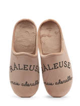 Pantoffels La maison de l'espadrille Beige women 6