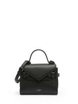 Cross Body Tas S Emily Grain Leder Le tanneur Zwart emily TEMI1006
