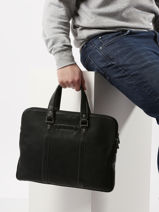 Business Tas Arthur 3 Compartimenten Arthur & aston Zwart johany 6-vue-porte