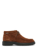 Derby Veterschoenen Evrard Uit Leder Mephisto Bruin men P5140603