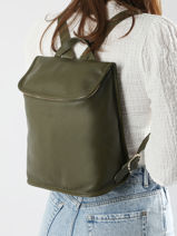 Longchamp Le foulonn Rugzak Bruin-vue-porte
