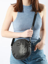 Cross Body Tas Heritage Leder Biba Zwart heritage BT25-vue-porte