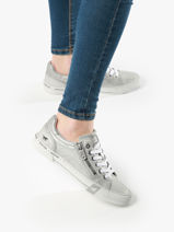 Sneakers Mustang Zilver women - 01353308-vue-porte