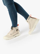 Sneakers Pampa Underlayer Palladium Beige women 99183297-vue-porte