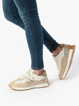 Sneakers Faustine Vanessa wu Beige women BK2655BG-vue-porte