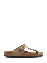 Teenslippers Gizeh Birkenstock Groen men 943813
