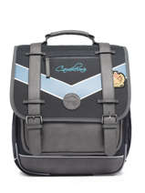 Rugzak 2 Compartimenten Cameleon Blauw vintage urban PBVBSD39