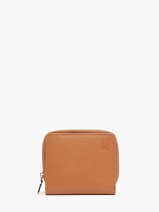 Portefeuille Leder Crinkles Oranje caviar 14250