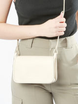 Longchamp Le foulonné Clutch Beige-vue-porte