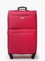 Soepele Reiskoffer Sun Travel Rood sun L