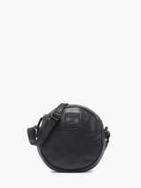 Cross Body Tas Heritage Leder Biba Zwart heritage BT25