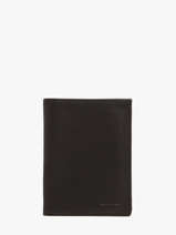 Portefeuille Oil Leder Etrier Zwart oil EOIL140
