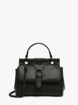 Cross Body Tas Oxer Leder Etrier Zwart oxer EOXE001S