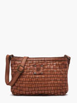 Cross Body Tas Heritage Leder Biba Bruin heritage KA9