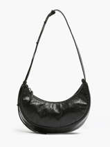 Cross Body Tas S Sosoomao Leder Etrier Zwart sosoomao ECSO057S