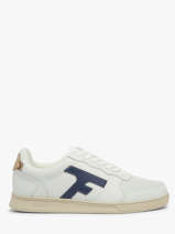 Sneakers Hazel Uit Leder Faguo Wit men 24CG0301