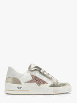 Sneakers Ale Uit Leder Semerdjian Goud women ALE11813