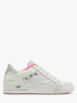 Sneakers Hova Uit Leder Semerdjian Wit women HOV11574