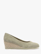 Pumps Uit Leder Tamaris Groen women 42