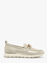 Mocassins Uit Leder Tamaris Wit women 42