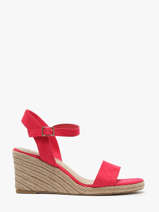Sandalen Met Hak Tamaris Rood women 42