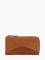 Portefeuille Leder Nat et nin Bruin vintage LINN