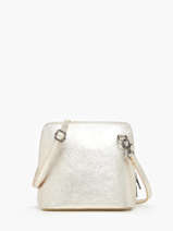 Cross Body Tas Nine Leder Milano Goud nine NI23117N