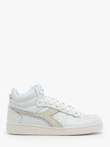 Sneakers Magic Demi Cut Uit Leder Diadora Wit unisex 179567