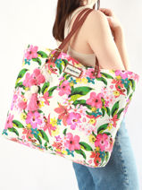 Handtas May Les tropeziennes Wit may TZ02-vue-porte