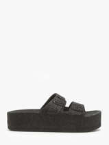 Slippers Caipirinha Glitter Cacatoes Zwart women CAIPIRIN
