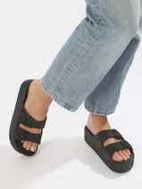 Slippers Caipirinha Glitter Cacatoes Zwart women CAIPIRIN-vue-porte