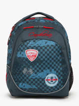 Rugzak 2 Compartimenten Cameleon Blauw actual SD39