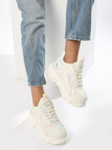 Sneakers Cld Chai Buffalo Wit women 1636103-vue-porte