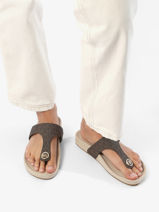 Slippers Lucinda Michael kors Veelkleurig women S4LCFS2B-vue-porte