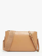 Cross Body Tas Landyn Leder Lauren ralph lauren Beige landyn 31920066
