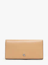 Slim Marcy Portefeuille Leder Lauren ralph lauren Beige dryden 32935939