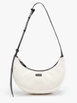 Schoudertas M Sosoomao Katoen En Leder Etrier Zwart sosoomao coton ECSC057M