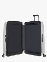 Harde Spinner L Proxis Samsonite Zilver proxis AW03187-vue-porte