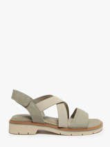 Sandalen Uit Leder Tamaris Groen women 42