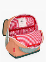 Rugzak Hello hossy Bruin cool kids 5-vue-porte