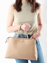 Handtas Manhattan Re Valentino Beige manhattan re VBS7QW01-vue-porte