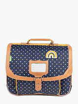 Boekentas 1 Compartiment Tann's Blauw les fantaisies f 35322