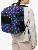 Rugzak 2 Compartimenten Met 16" Laptopvak Eastpak Blauw authentic EK0A5BIL-vue-porte