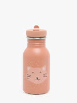 Drinkfles 0.35l Trixie Roze animals 40