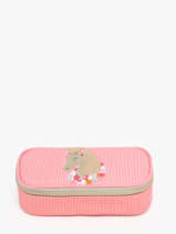 Pennenzak 1 Compartiment Jeune premier Roze classics C
