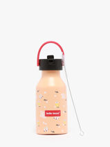 Drinkfles Hello hossy Oranje cool kids 350M-vue-porte