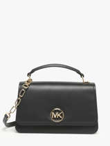 Cross Body Tas Delancey Leder Michael kors Zwart delancey T4GD8S6L