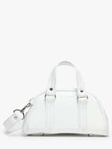 Cross Body Tas Vedette Leder Paul marius Wit vedette MINIBVED